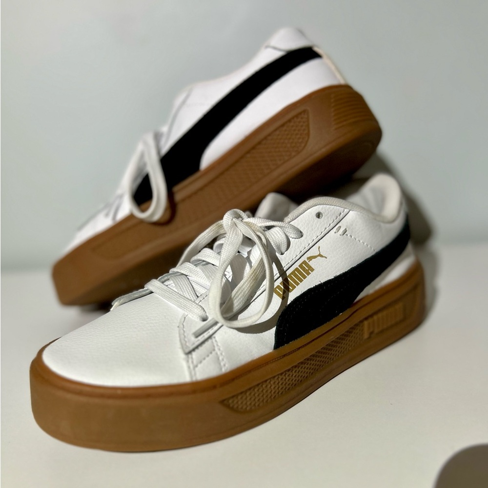 Puma Smash 3.0 Mono Twist Platform Sneakers